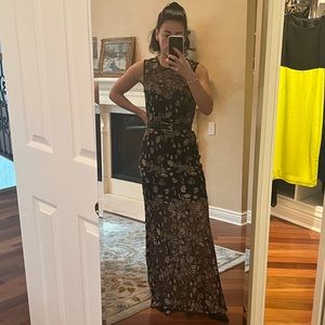 Black BCBG all-season gown